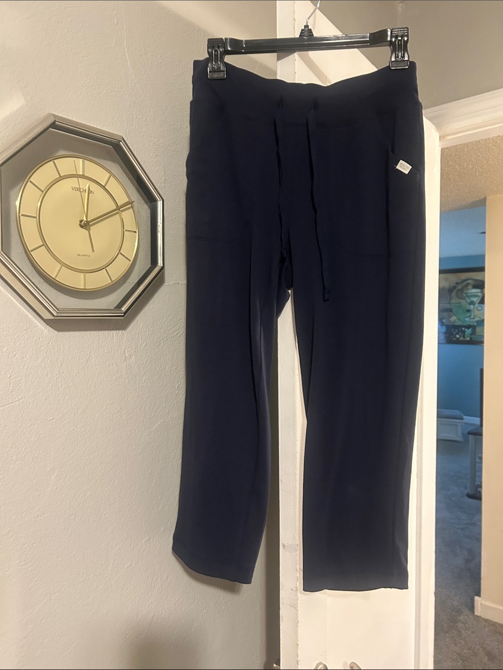 Athletic Works Navy Drawstring Lounge Pants